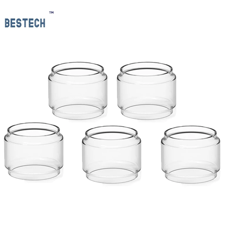 

Bubble Glass Tube for Hellvape Rebirth RTA 25mm 5ml Hellbeast Tank 5ml Glass Cup Replacement Glass Tank 5pcs