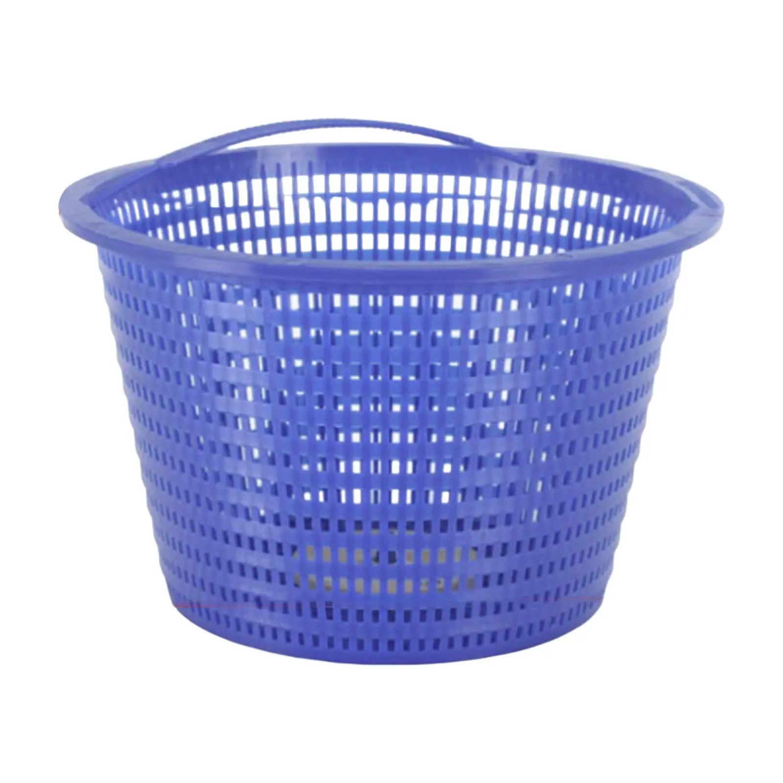 

Pool Skimmer Basket 7" Top 4.72" Bottom 5" Deep Round Portable Pool Filter Basket Replacement for Cleaning Leaves in Ground Pool