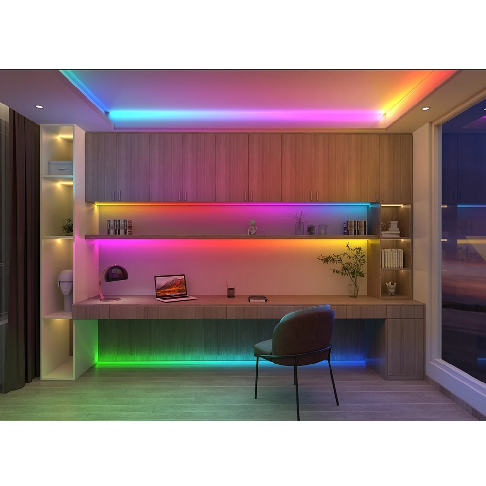 WS2812B WS2811 WS2813 WS2815 30/60/144 leds/m 스마트 픽셀 RGB LED 스트립 WS2812 개별적으로 주소 지정이 가능한 Led 테이프 조명 DC5V 12V