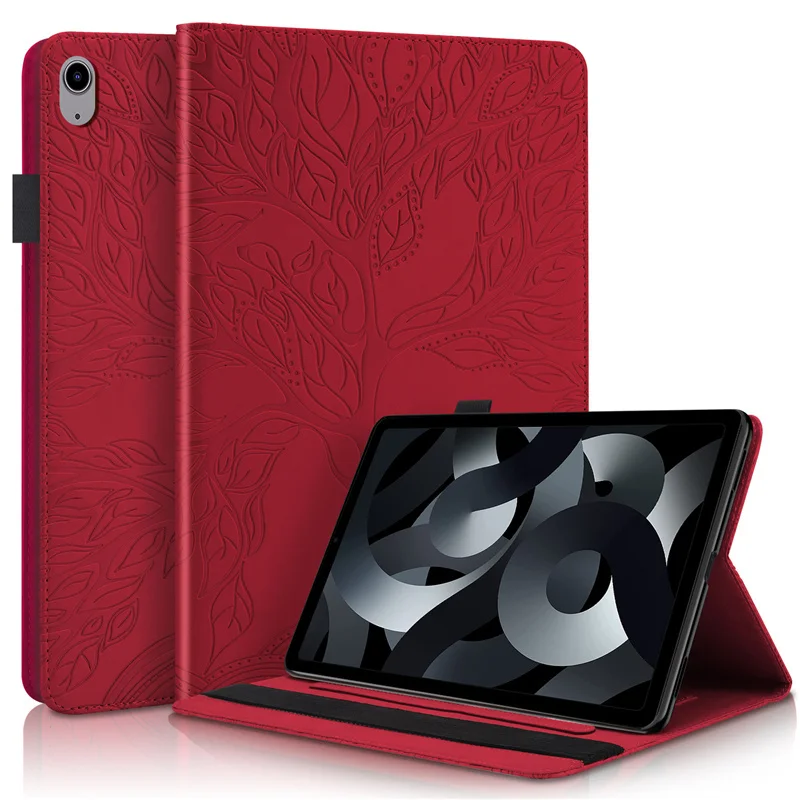 Tree Embossed Stand Tablet Cover