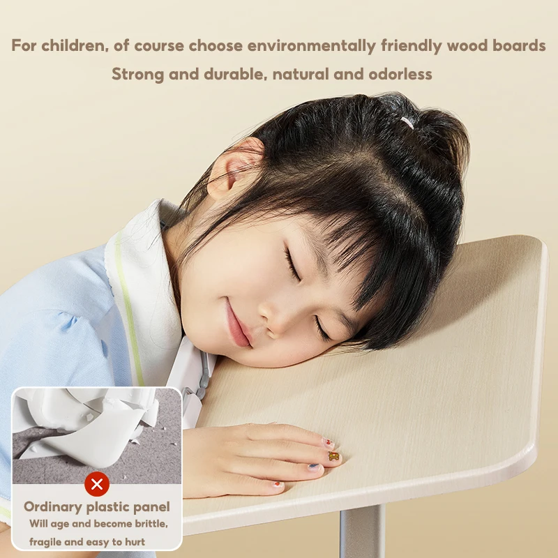 Bookshelf Children's Reading Picture Book Solid Wood Desktop Bed Floor Tablet Bracket Can Lift Baby Telescopic Wooden Book Clip 3