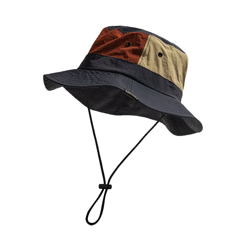 Quick Dry Waterproof Golf Ball Cap Men'S and Women`S Big Brim Fisherman'S Cap Sports Casual Bucket Hat