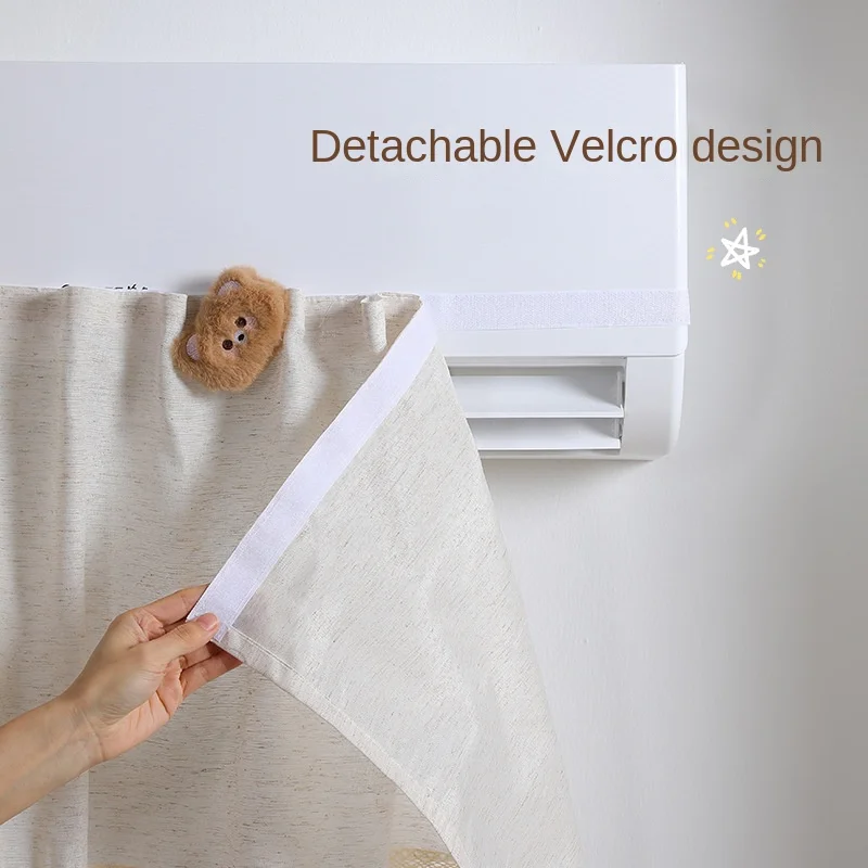 Air Conditioning Windshield  Anti-direct Blow Baby Wind Guide Curtain  Windshield Door Curtain  Dust Cover Gauze