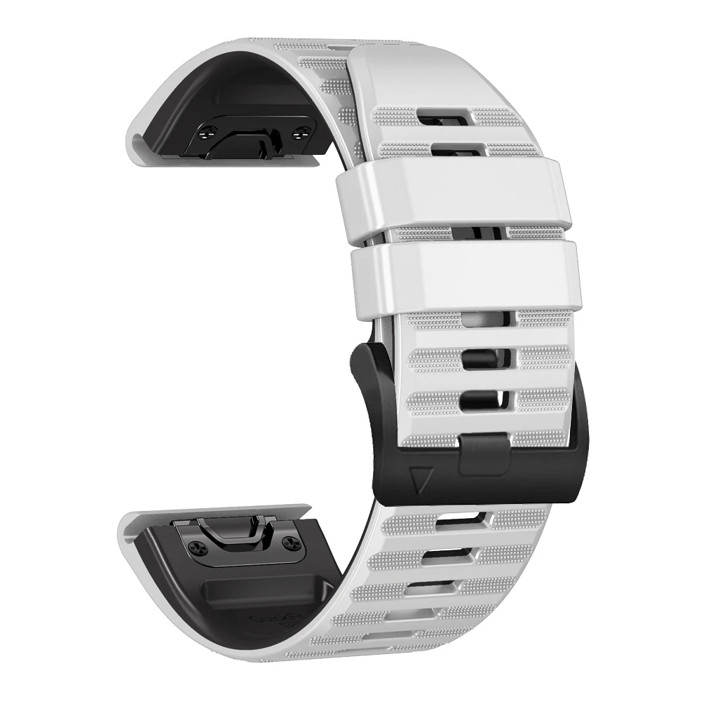 Soft Silicone Smartwatch Wristband Bracelet - 22mm & 26mm Watch Strap