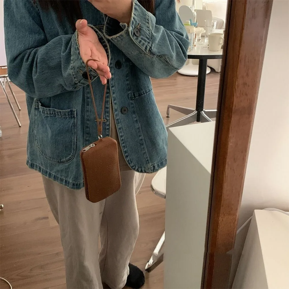 Rechteckige Kosmetiktasche aus Silikon, Münzgeldbörse, Tasche für kleine Gegenstände, Damen – Detail 4