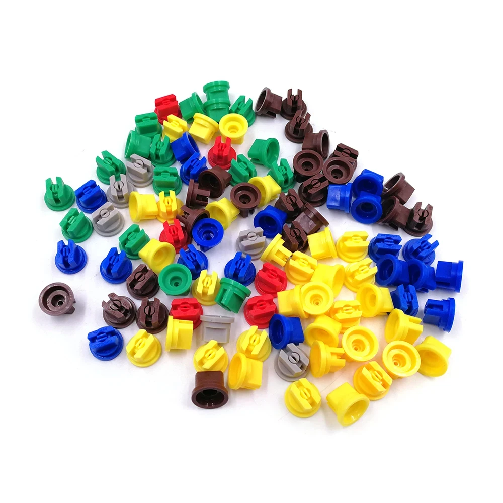 

10 PCS Flat Fan Spray Nozzle Tip, TP Plastic POM Tip for Boom Sprayer Agricultural Irrigation or Cleaning, TPU