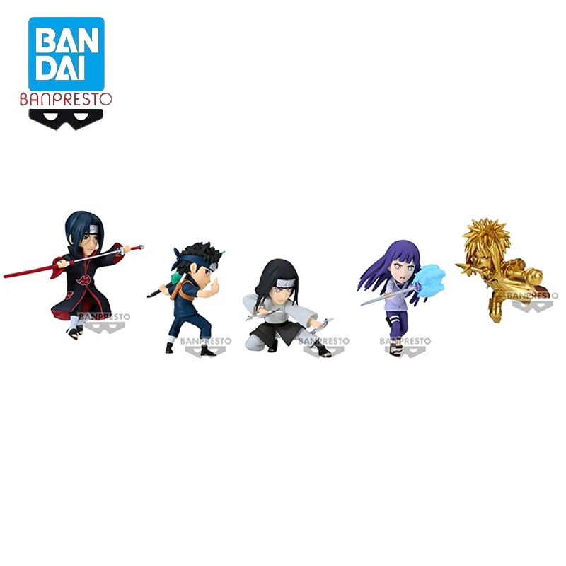 

Original BANDAI Banpresto WCF NARUTO Uchiha Itachi Shisui Hinata Namikaze Minato PVC Anime Figure Action Figures Model Toy