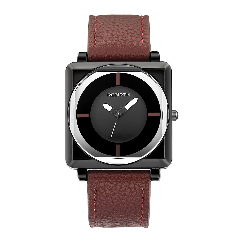 2021 Top Brand Square Women Bracelet Watches Contracted Leather Crystal WristWatches Women Dress Ladies Quartz Clock Dropshiping 