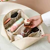 Large Capacity Cosmetic Bag Cosmetic Storage Bag PU Leather Portable Travel Toiletry Bag Women Cosmetic Bag Toiletries Organizer 2