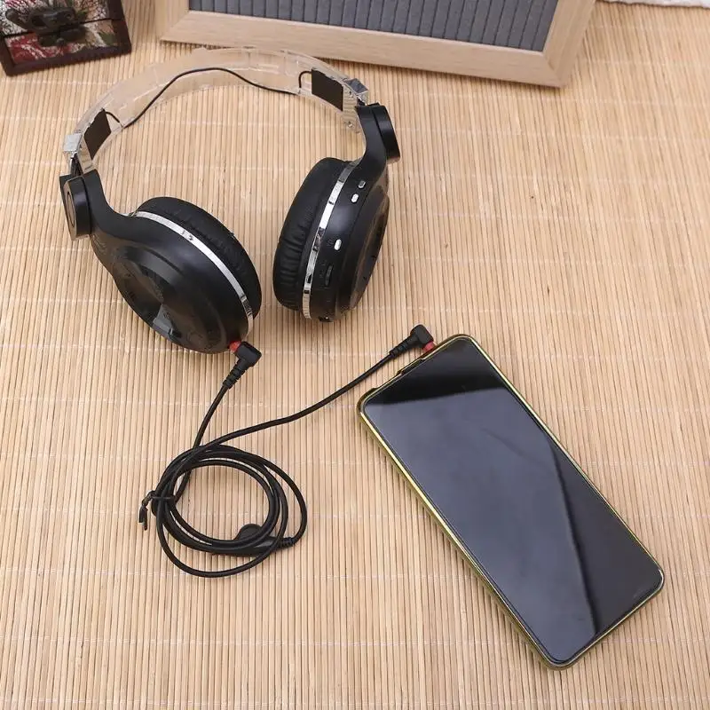 Premium 3.5mm Double Elbow Aux Cable with Adjustable Volume Control