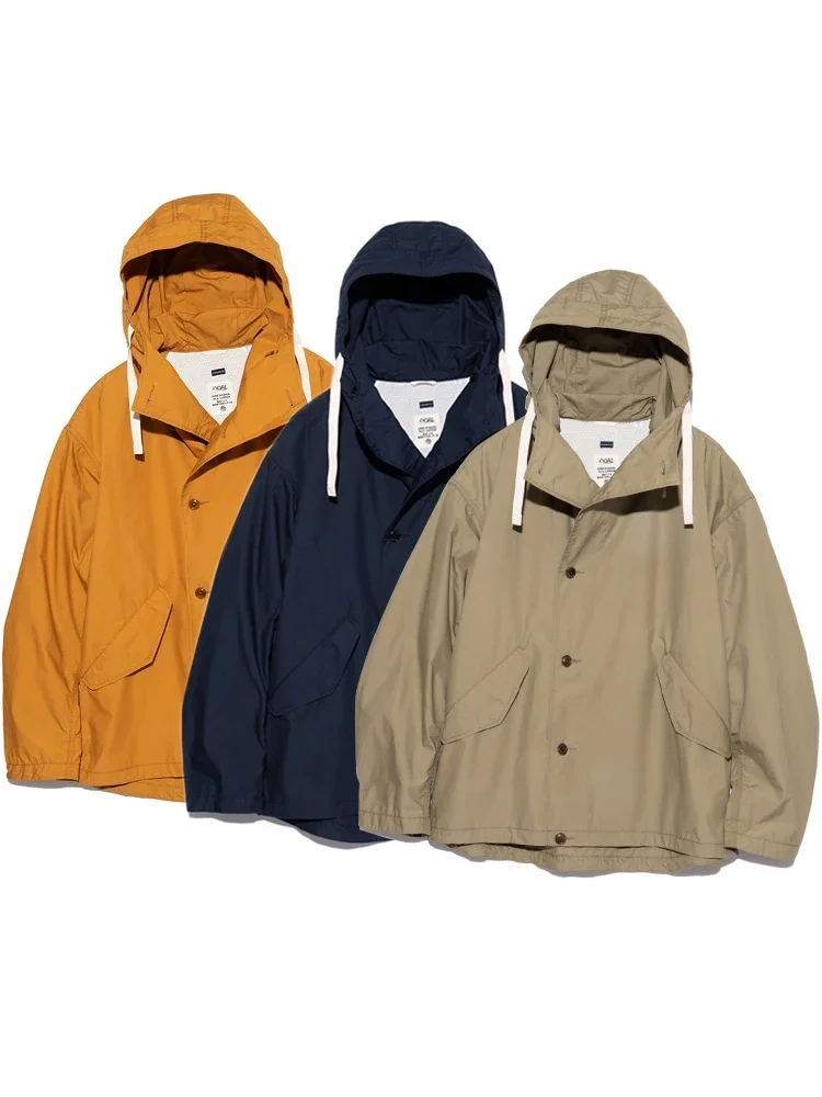 

23AW NANAMICA Japanese Cityboy Coat Outdoor Functional Waterproof Army Style Hooded Charge Jackets