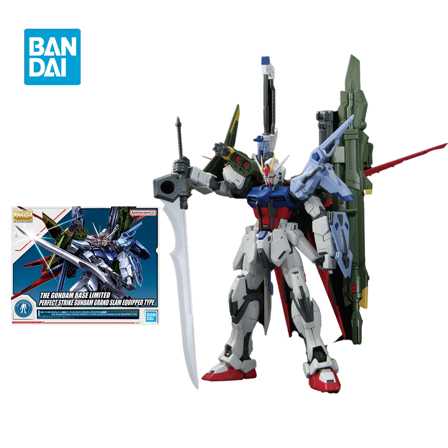 In Stock 100 Original Bandai Mg Gatx105 Strike Gundam Kidou Senshi