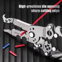 2024 New Upgrade Multifunctional Folding Wire Stripper-Professional Electrician Tool Portable Small All-In-One Pliers 1