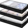 Non-woven Underbed Quilt Storage Bag Organizer Wardrobe Clothes Dust Moisture-proof Finishing Bag Foldable Storage Box 100x50x15 6