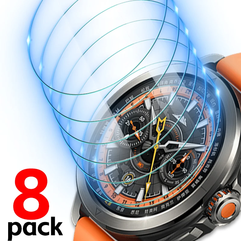 Premium Tempered Glass Screen Protector for Smartwatches - Ultra Clear, Anti-Scratch, 9H Hardness