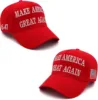 Fashion Baseball Caps MAGA 2024 America Snapback Hats Adjustable Outdoor Sports Caps Hip Hop Hats Trendy Solid Colors 6