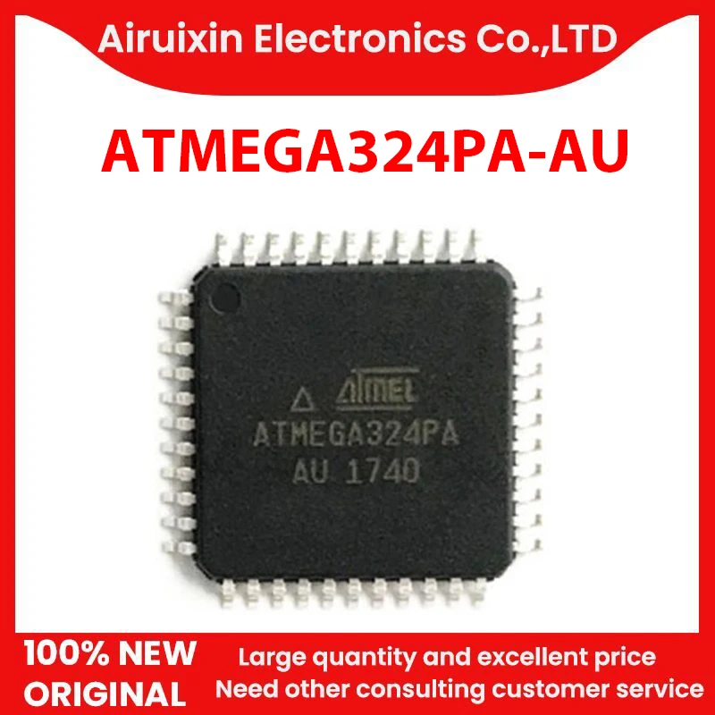 

100% New and Original ATMEGA324PA-AU TQFP44 1PCS/LOT