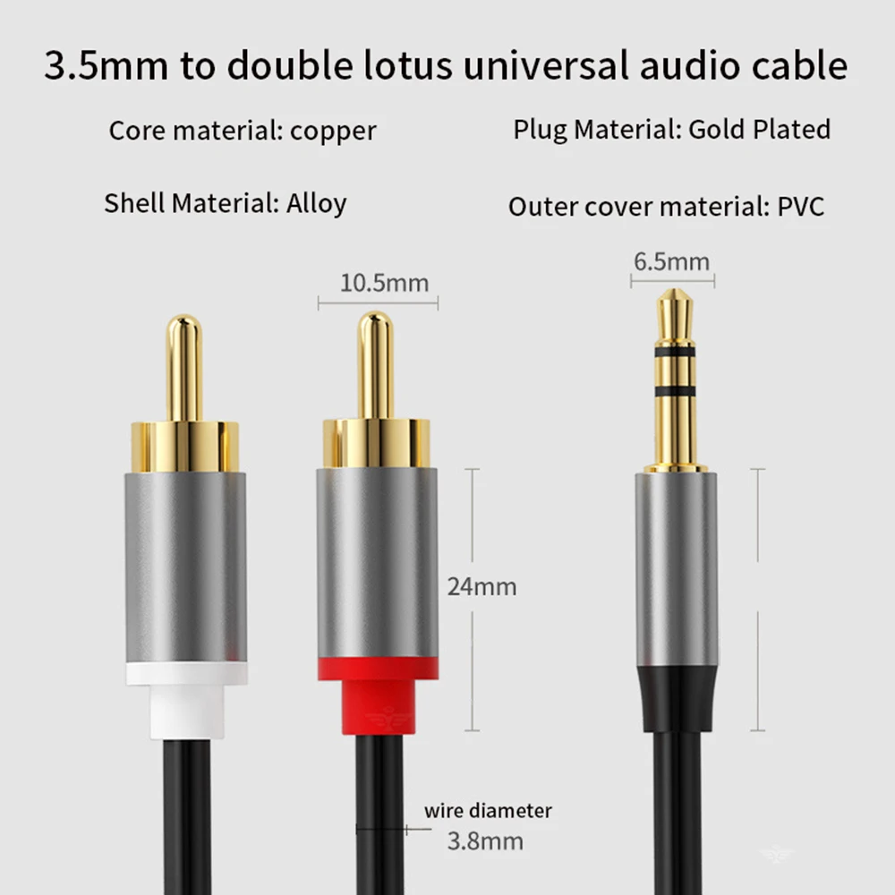 RCA  ̺  3.5-2 RCA ̺ AUX RCA  3.5mm ,  й Aux ̺ TV ڽ DVD  Ŀ ̾