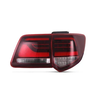 LED Tail Light For Toyota Fortuner 2012-Taillight LED Rear Tail Lamp Red And Smokey Housing