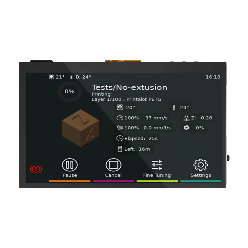 Tela de Toque Bigtreetech para Raspberry pi Tela Hdmi Ips Manta M4p Mais Cb1 M8p Mais Cb1 Impressora Fdm Mini pc vs pi Tft50 - Imagem 3