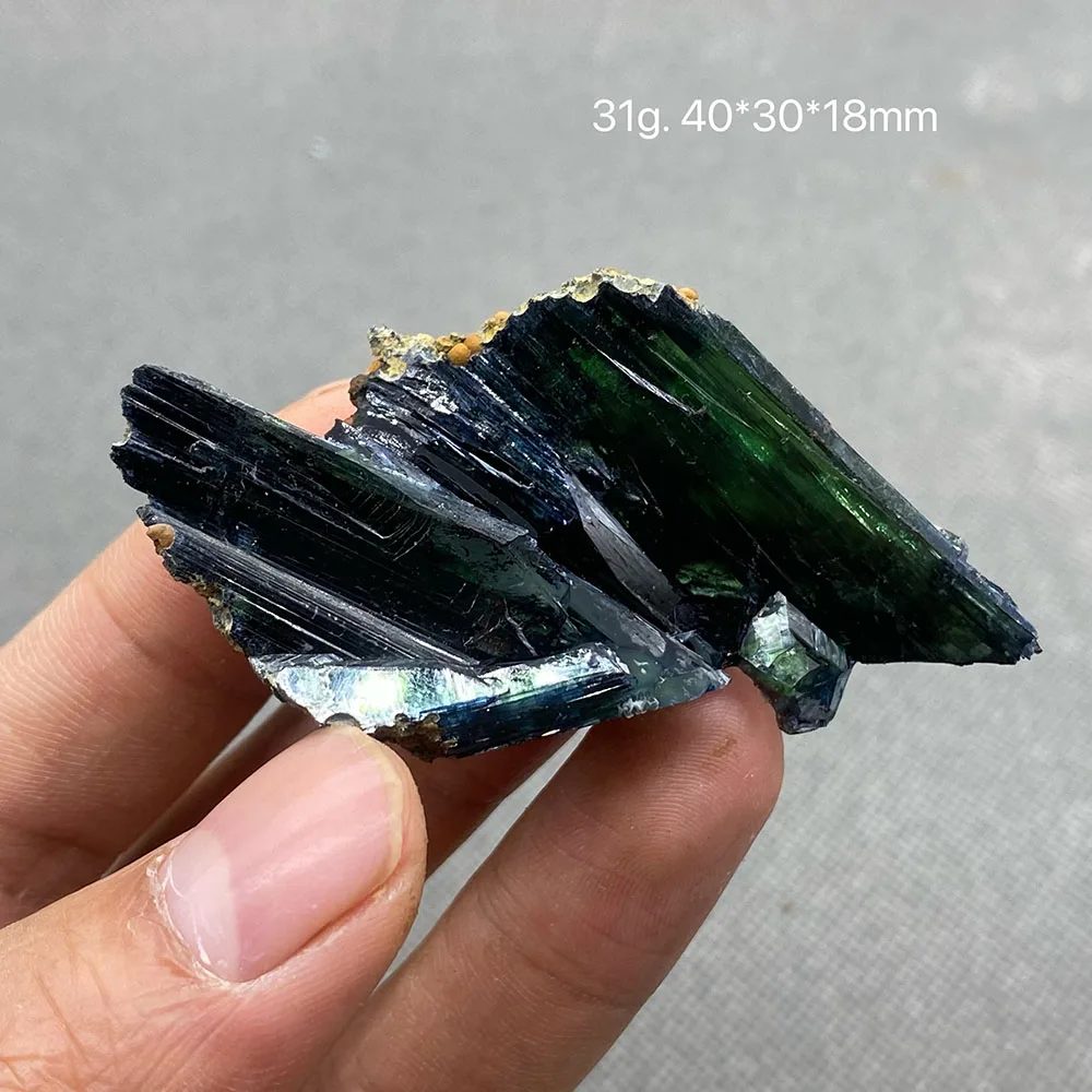100% natural rare Brazil Vivianite （Blue ironearth） mineral specimen stones and crystals healing crystals quartz