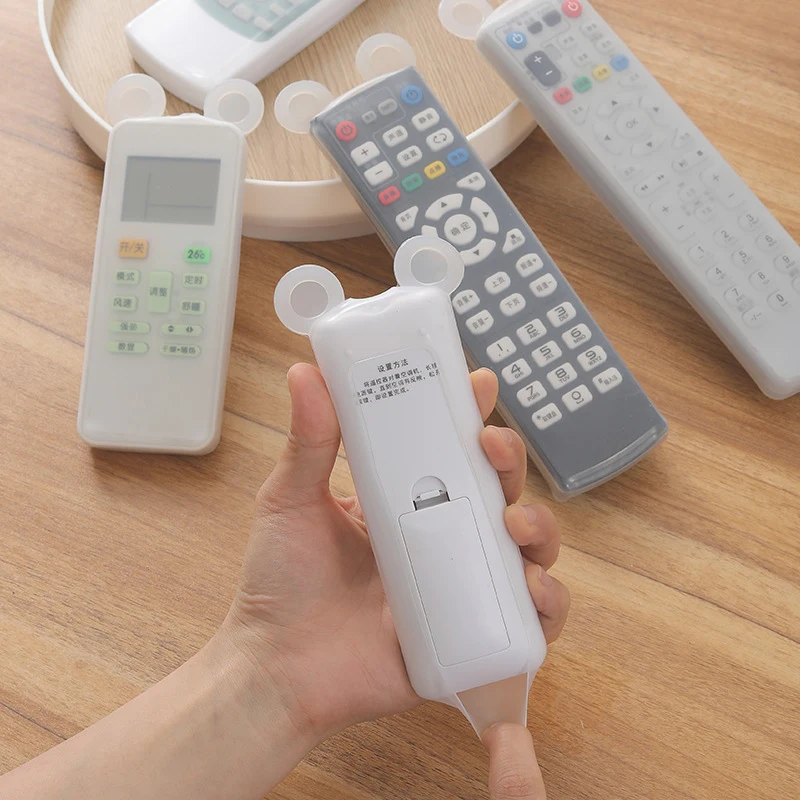 Description Picture 6 of itemFluorescence Dustproof Silicone Remote Control Protective Cover Air Condition TV Remote Control Waterproof Case Bear Ear Cover