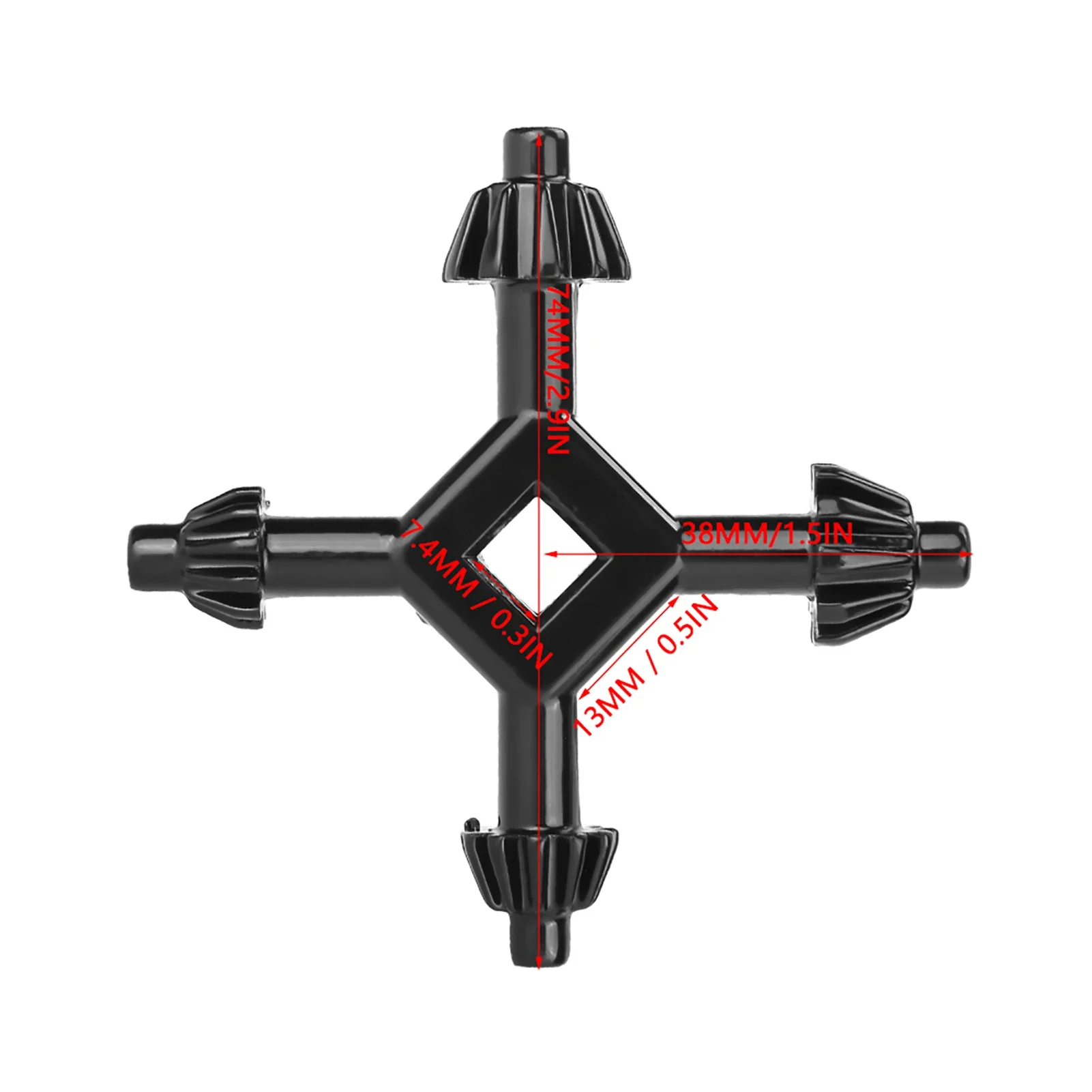 4 in 1 Multifunctional Steel Drills Chuck Key Fit Handheld Drilling Tool 4 in 1 Chuck Key Fit Handheld 4 in 1 Drills Chuck Key