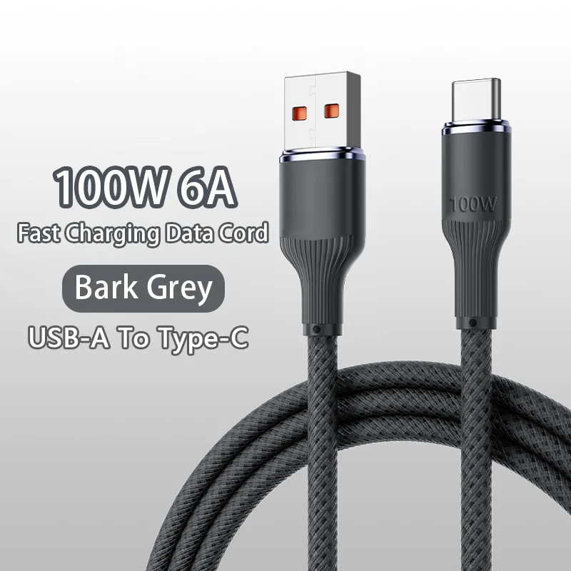 100W Fast Charging High-Speed Data Cable USB A/Type C