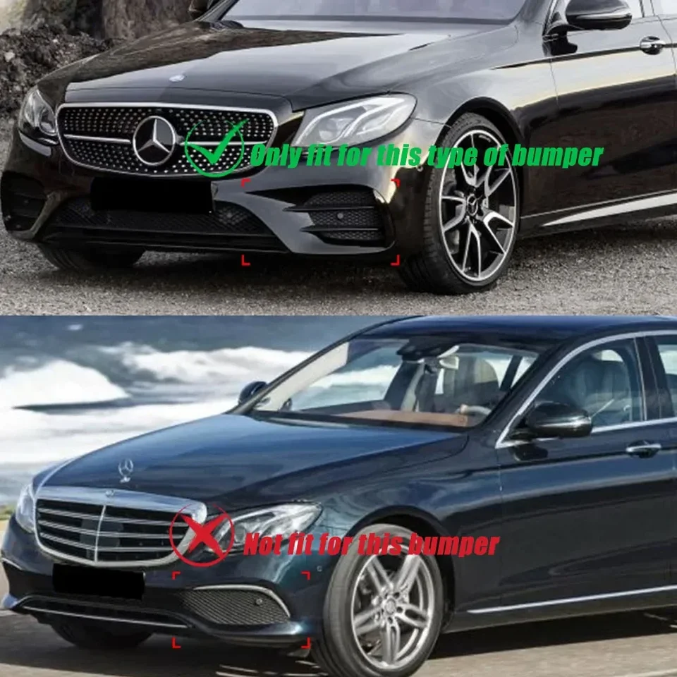 ORIGINAL MERCEDES-BENZ SPOILER Gitter Stoßstange Vorne Mercedes W213 E-Klasse EUR 97,00