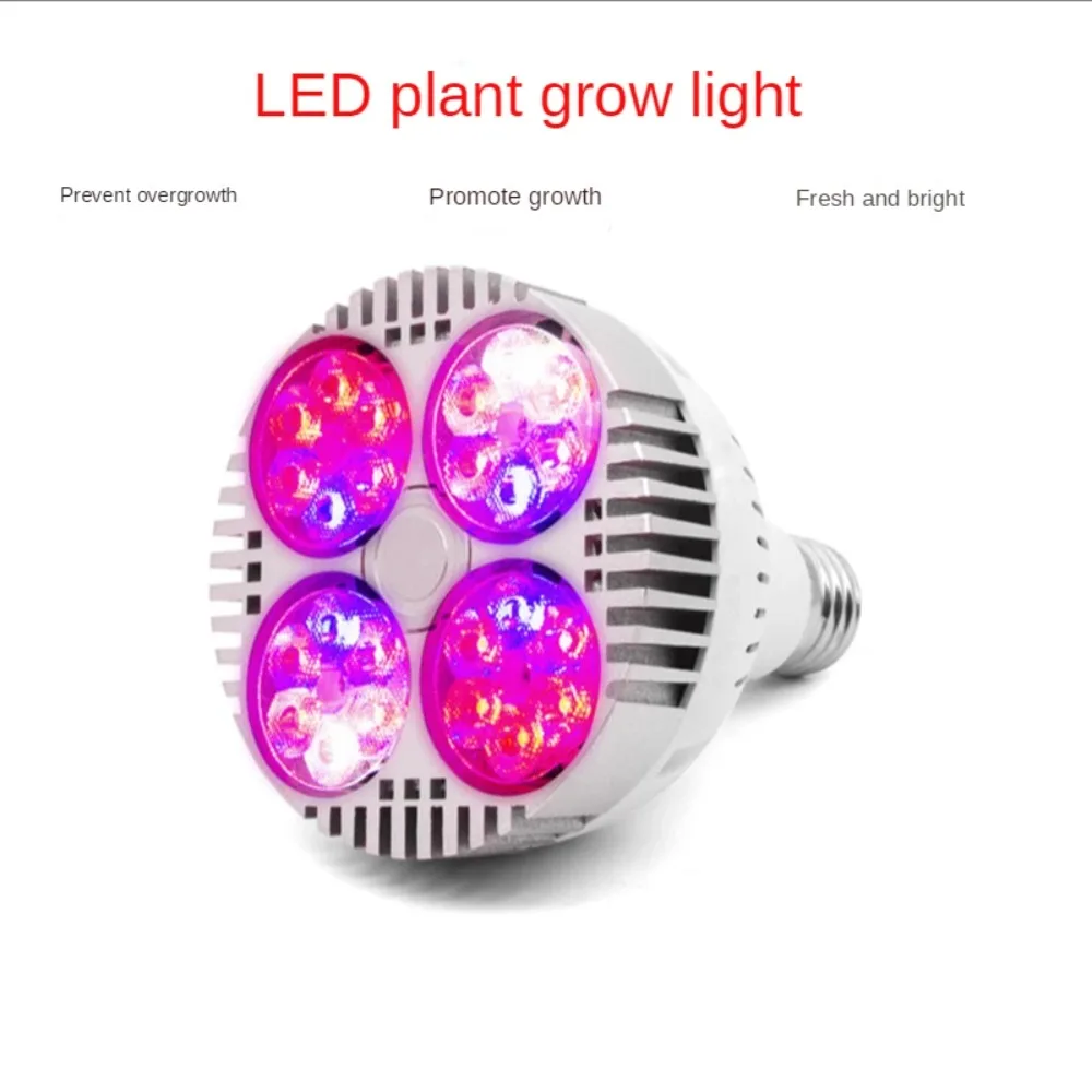 LED Grow Light Bulb ,Plant Growing Light for Seeds and Greens , Full Spectrum Plant Growth Lamp,Deep Penetration High PPFD , E26