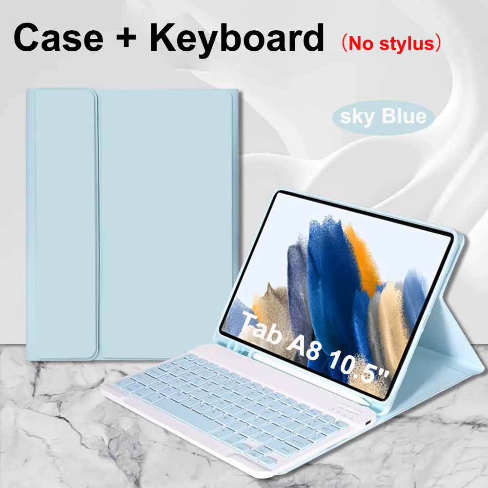 Premium Wireless Bluetooth Keyboard Case and Stand Cover
