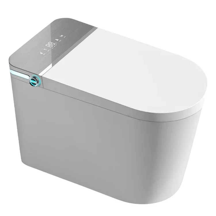 Digital Display Smart Toilet Freestanding Tankless Smart Wc Automatic Flush Toilet Bidet