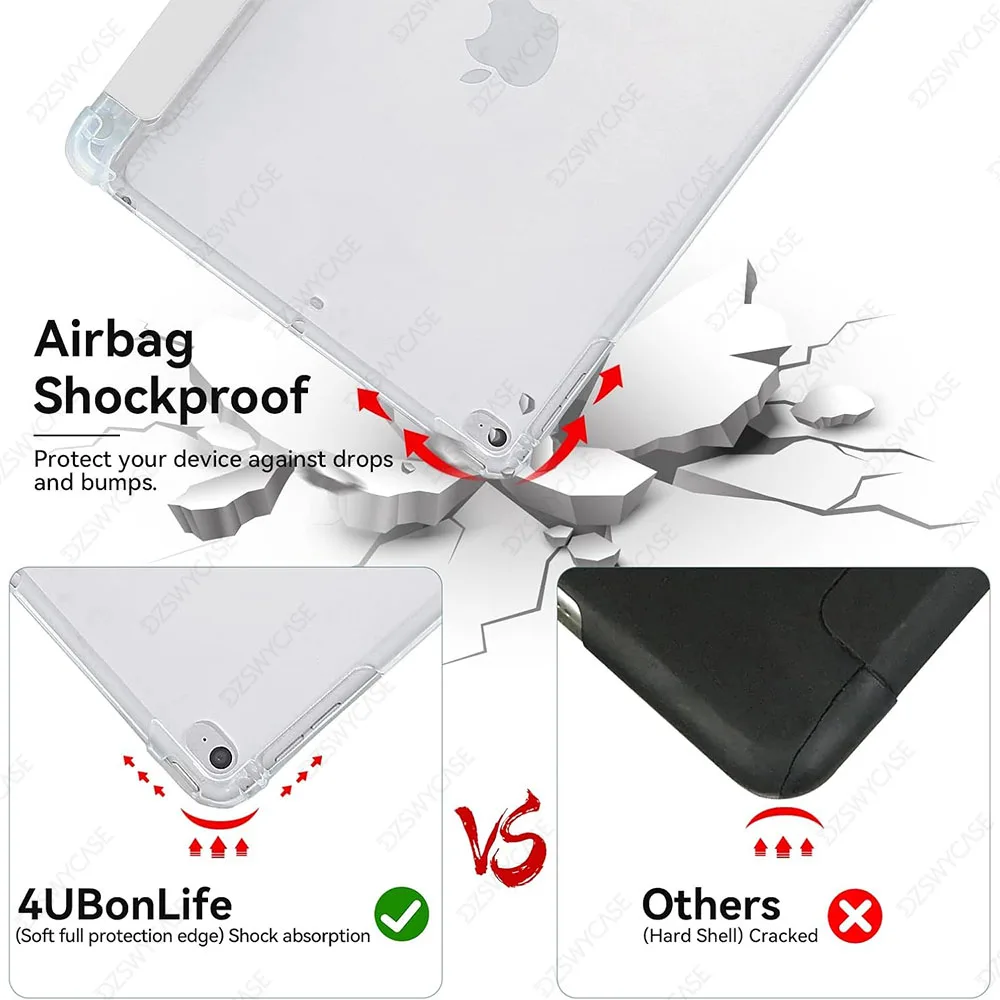 Lightweight Protective Tablet Cover with Stylus Holder