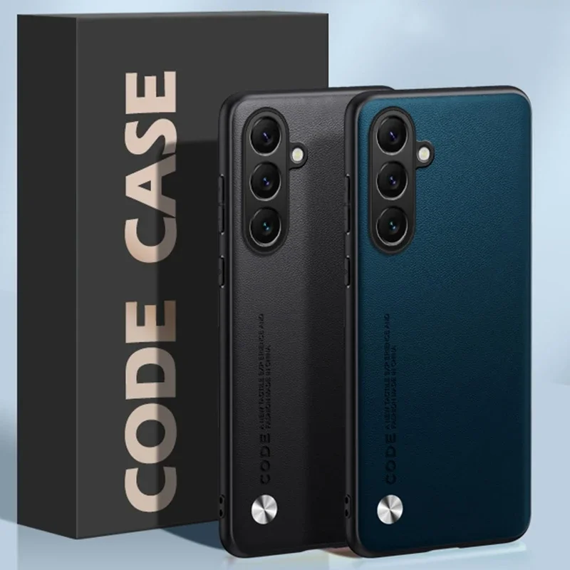 Luxury PU Leather Shockproof Phone Case - Full Protection Back Cover