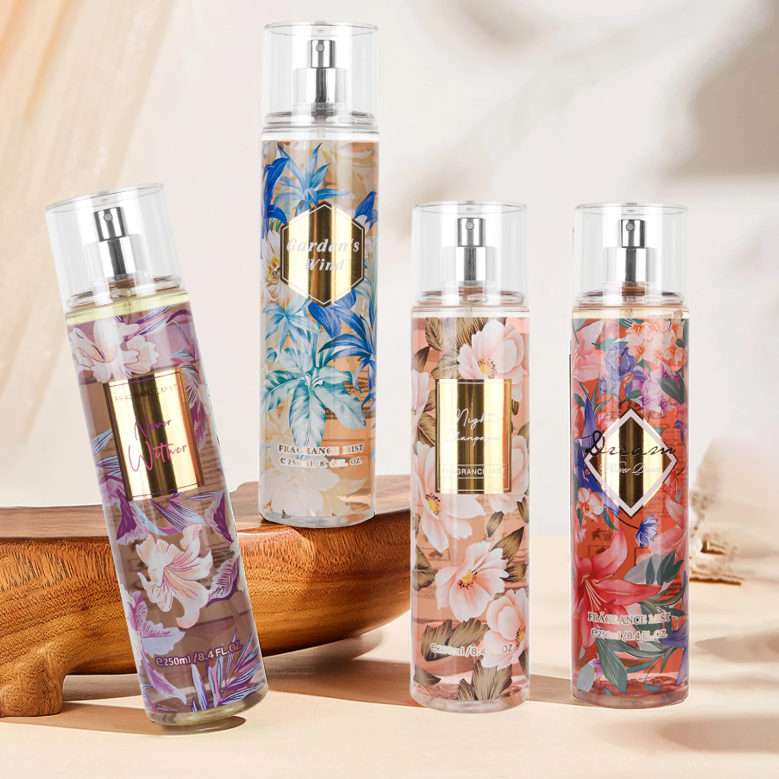 250ml Floral Woody Perfume Long Lasting Body Spray Fragrance Deodorant Perfume Atomizer Romance Attract Women Wild Boys_voghion.com