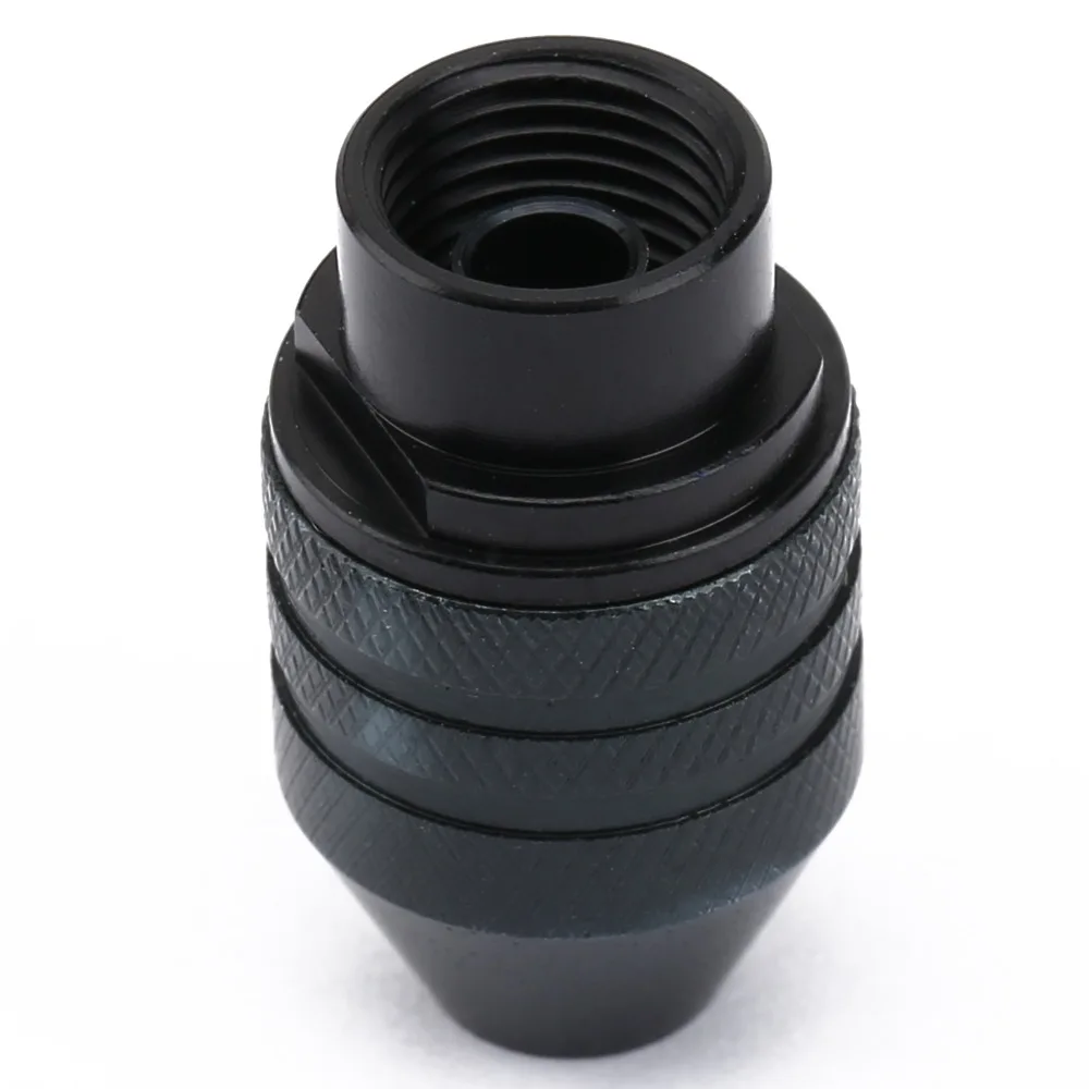 드레멜 로터리 공구용 1개 M8 X0.75 멀티 척 키리스 0.3-3.2mm 키리스 드릴 비트 척 어댑터 컨버터 유니버설 척