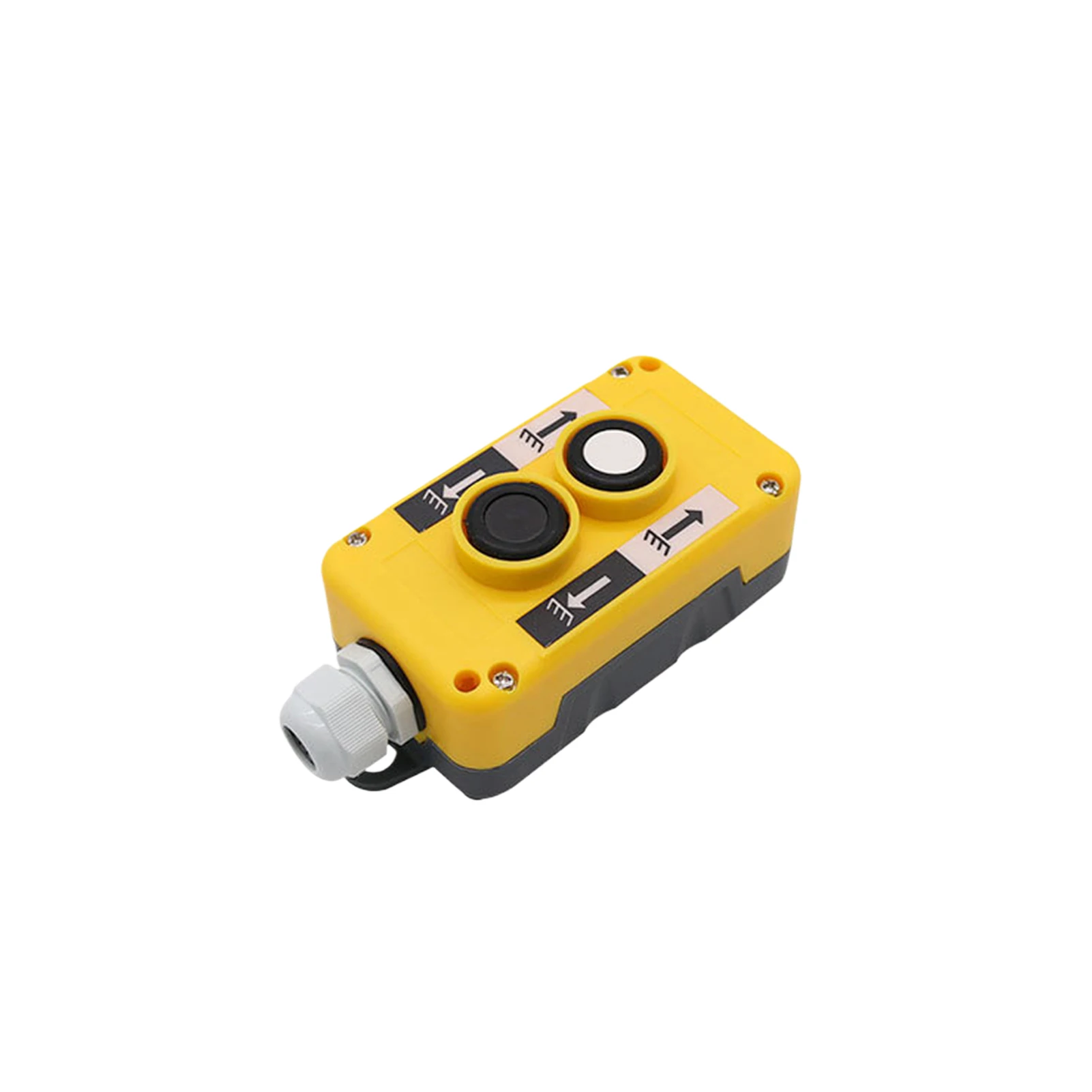 Crane Remote Control Crane Push Button Switch COP-2B Electric Crane Remote Control Push Button Car tail lift button switch Rainproof Emergency Stop Switch