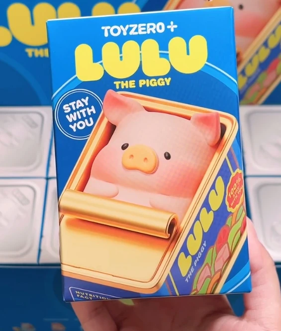 Figuras de acción de la serie Stay With You de Lulu The Pig genuinas, caja sorpresa, juguetes, caja misteriosa, modelo de colección, regalo