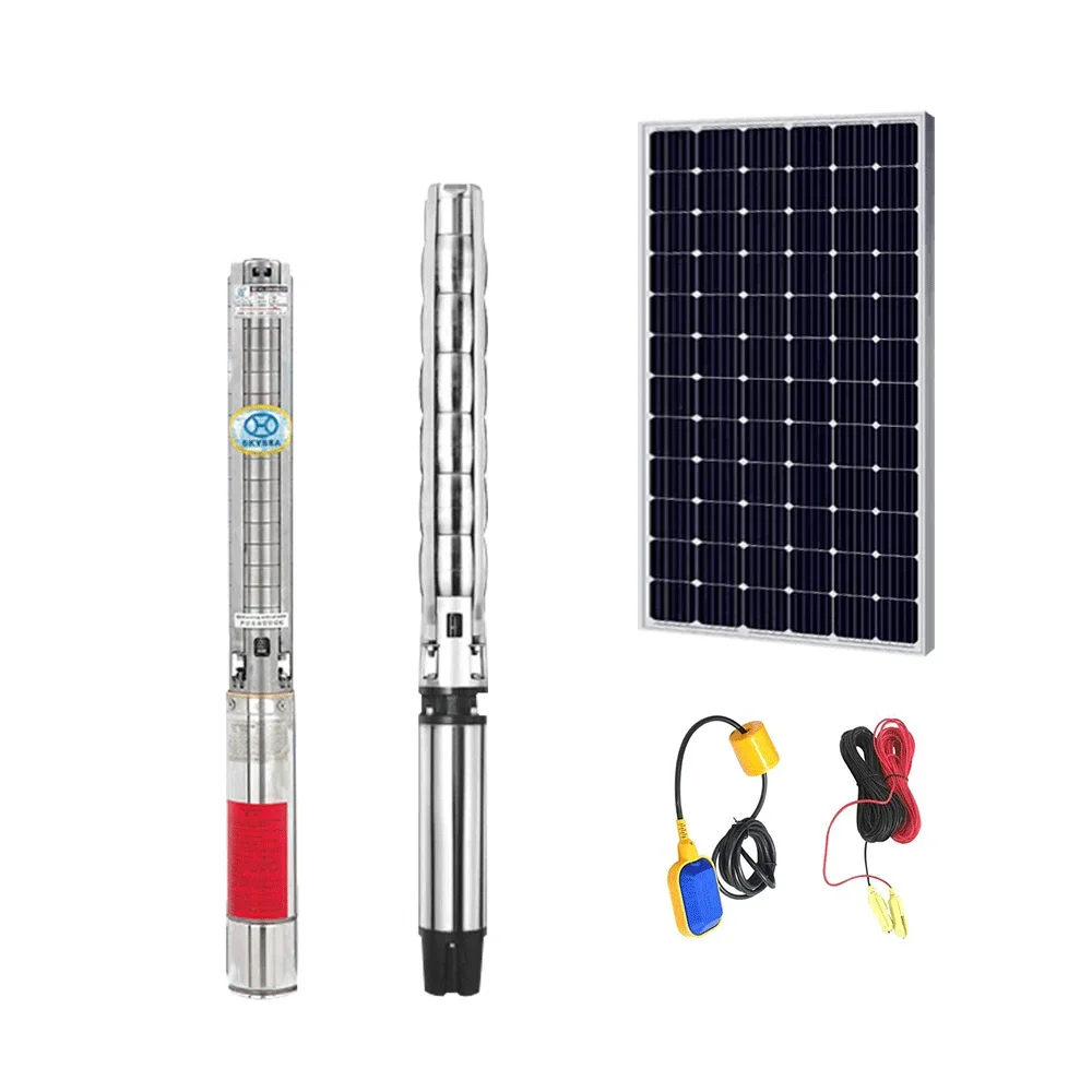 Solar Water Pumping System 10HP 20Hp 30Hp Submersible  pump