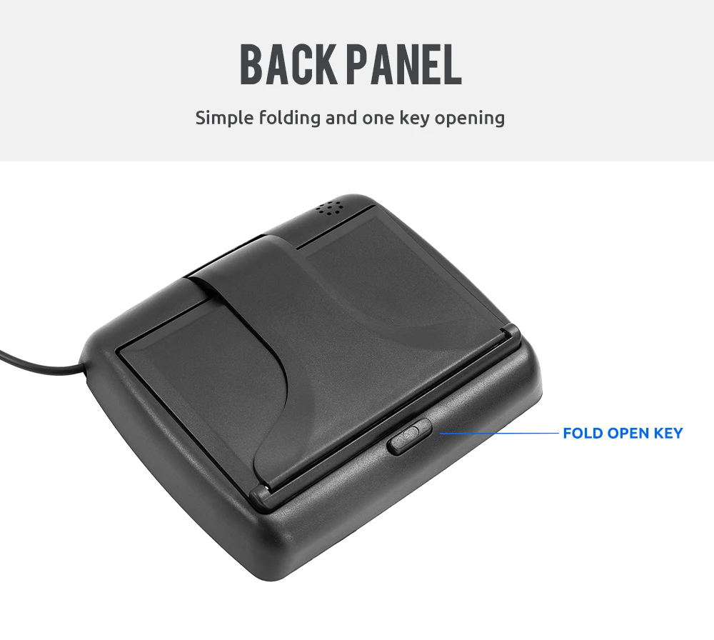 Car backup camera system components