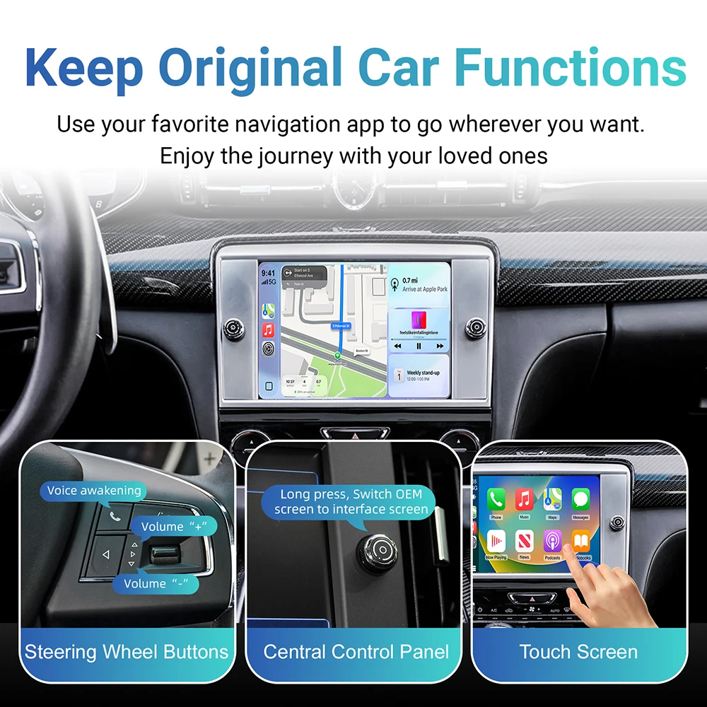 Maserati CarPlay Android Auto Kit Image 8