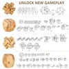 Small Lu Ban Lock IQ Brain Teaser Educational Toy for Kids Children Wooden Kong Ming Unlock Toys Adult Montessori 3D Puzzle Game 4