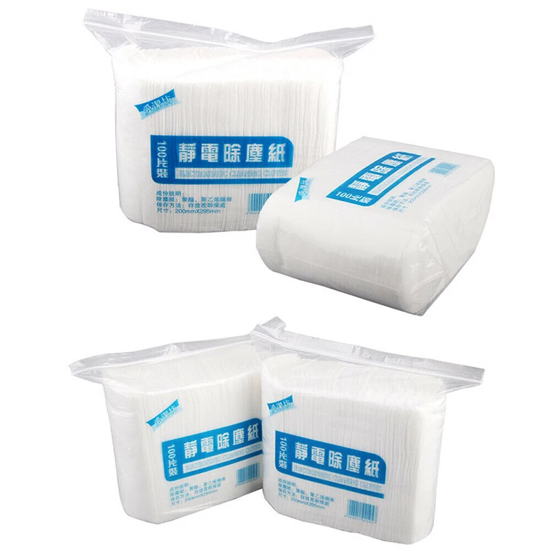 100200400PCS2030cmDustRemovalMopPaperDisposableMicroFibre