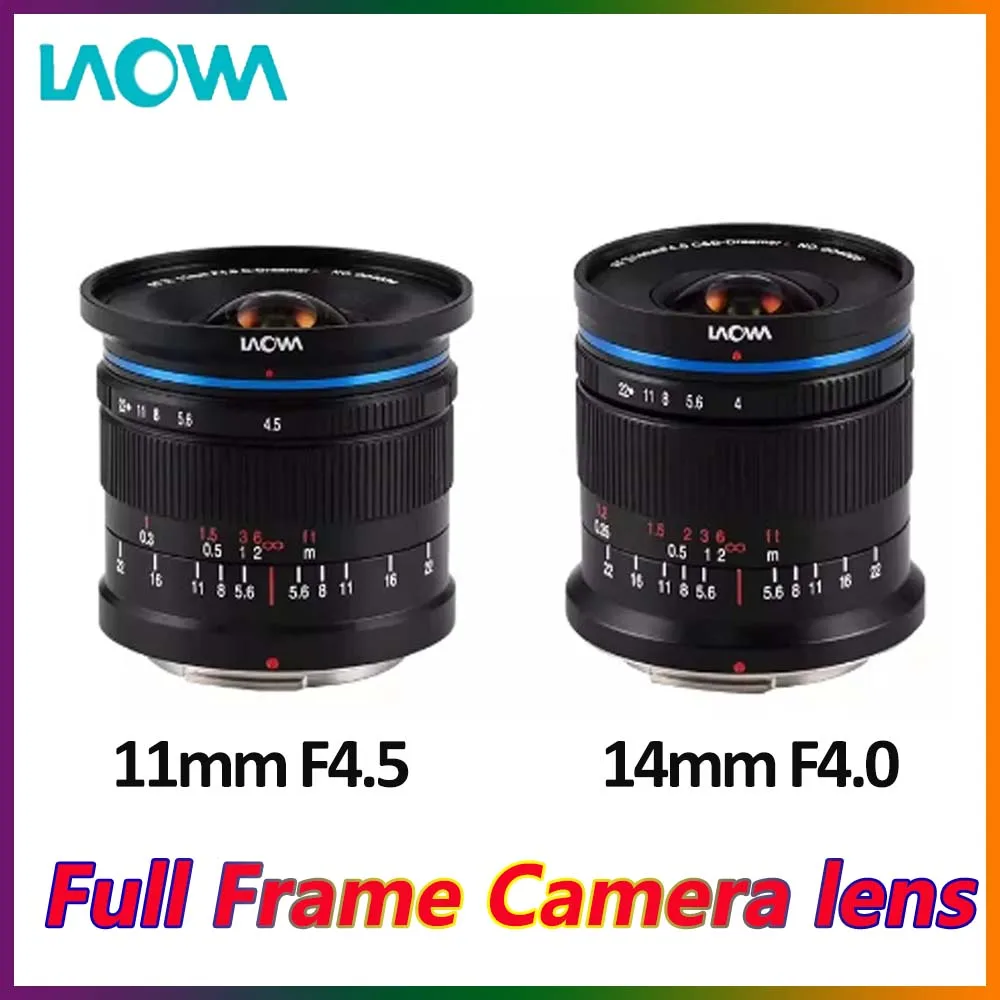 Laowa 11Mm F4.5 14Mm F4.0 Full Frame Obiettivo Ultra Grandangolare Per Drone Dji Dl Mount Per Fotocamera Canon / Nikon / Sony / Leica