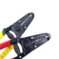 VESSEL Muti-Purpose Wire Stripper with Manual Thread Cutter for Solid Wire, Stranded Sire Japan Hand Tools No.3500E Series 2