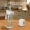 Portable Blender Electric Juicer Fruit Mixer for Kitchen Shakes Smoothies Rechargeable Juice Bottle with 500ml Cup 4000mAh 180W 3