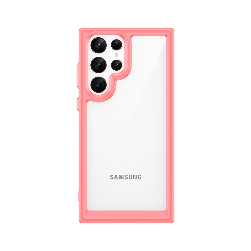 Clear Shockproof Silicone TPU Protector Case