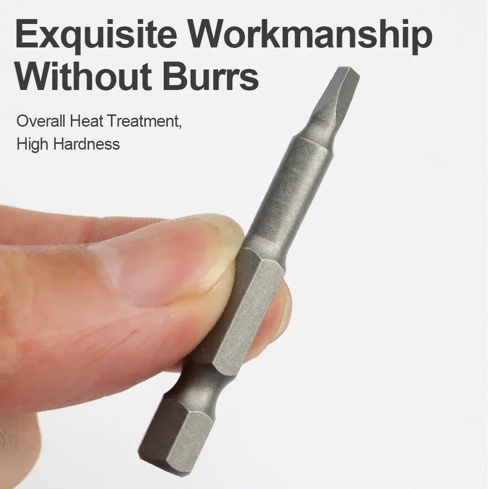 Versatile Screwdriver Bit Tool Kit with Unique Shapes and Styles