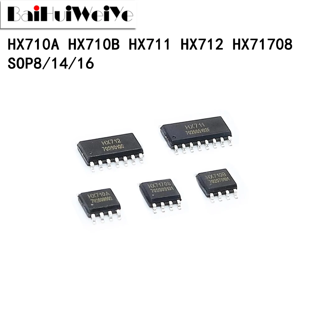 5 Pz Hx710A Hx710B Hx711 Hx712 Hx71708 Smd Sop-8 Sop-14 Sop-16 Nuovo Chipset Di Buona Qualità