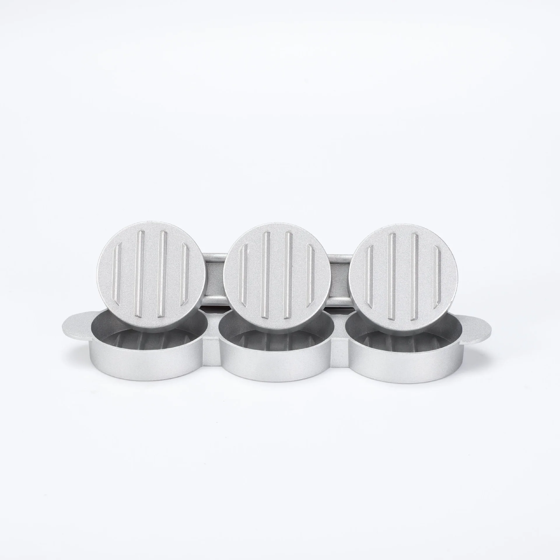 Multifunctional Aluminum Kitchen Hamburger Meat Press Non-Stick Hamburger Press Patty Maker Mold